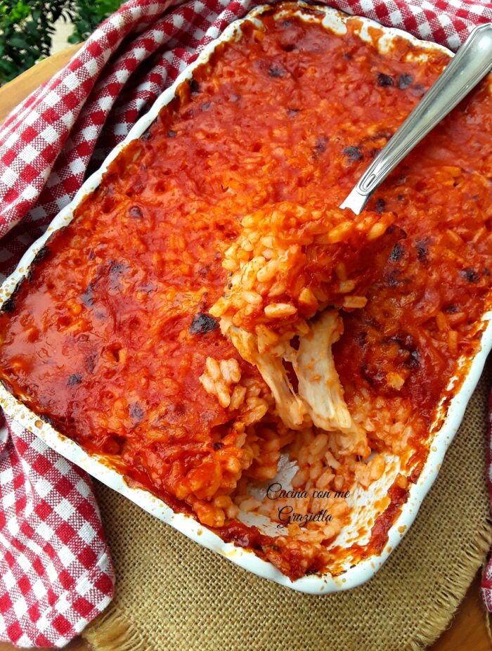 riso al forno filante