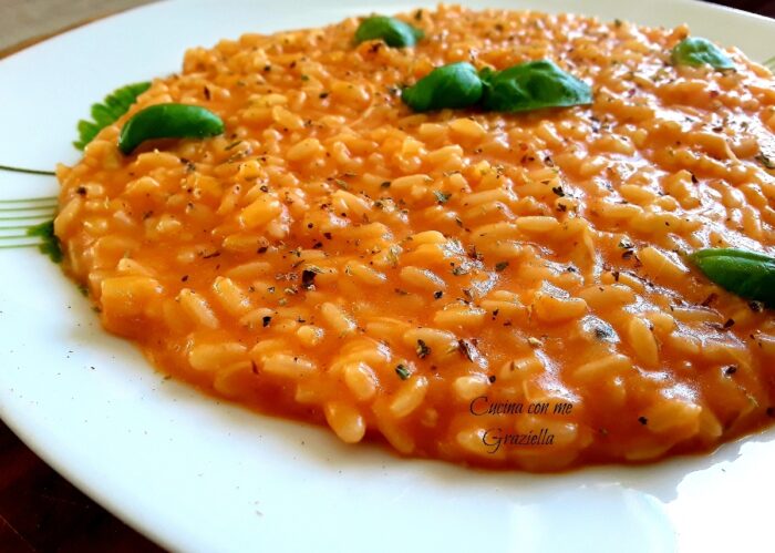 Risotto alla pizzaiola