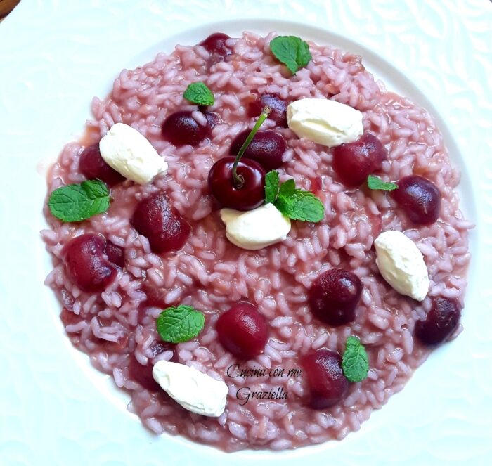 Risotto del conte alle ciliegie