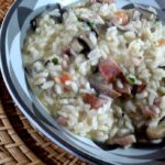 risotto funghi e pancetta