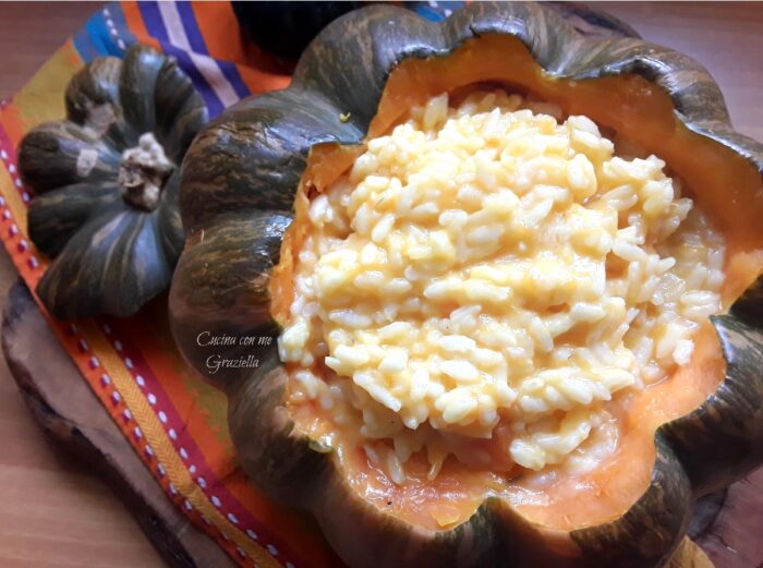 risotto zucca e taleggio