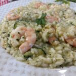 Risotto zucchine e gamberetti