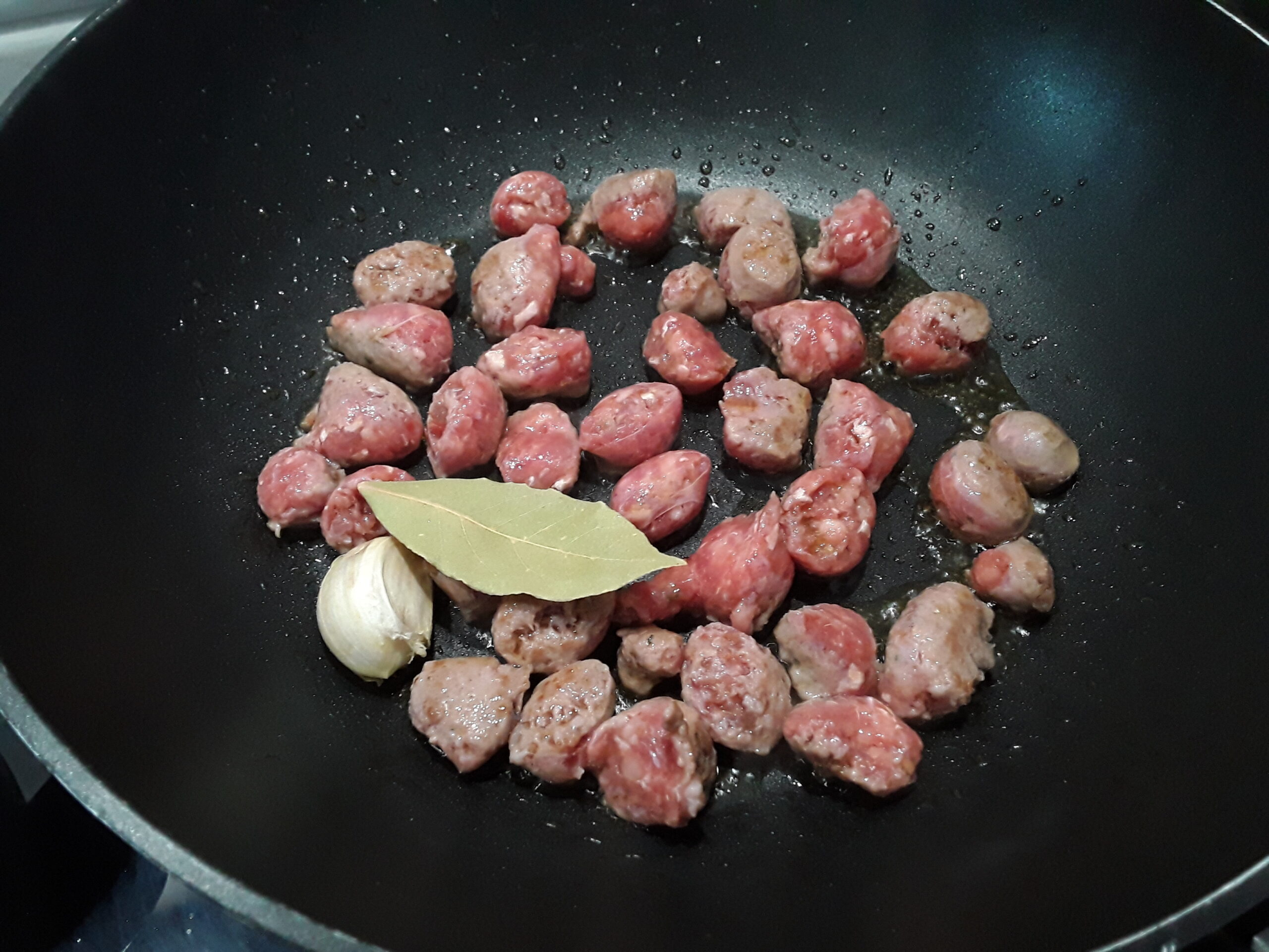 Rosolatura salsiccia