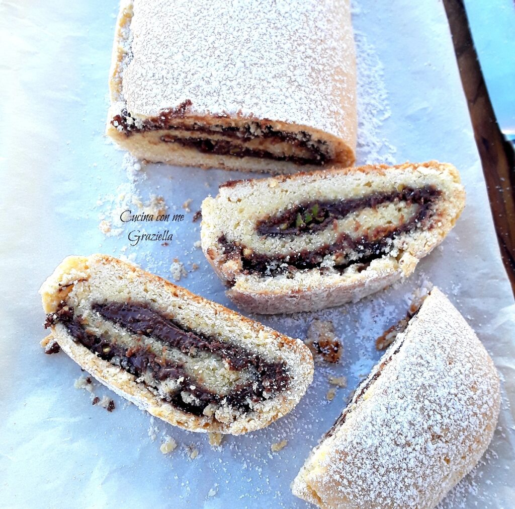 Rotolo crostata fette Rotolo crostata fette
