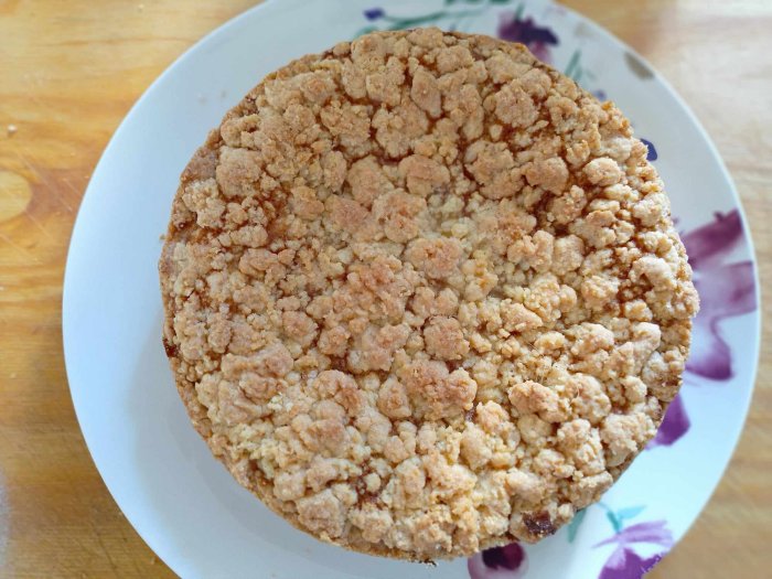 Sbriciolata crema e amarene