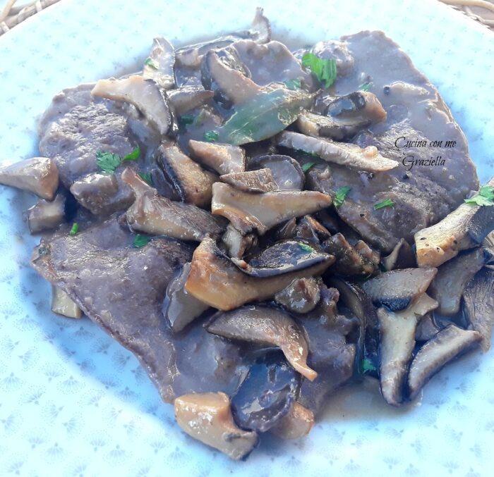 Scaloppine ai funghi 