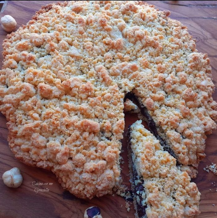 Sbriciolata alla nutella