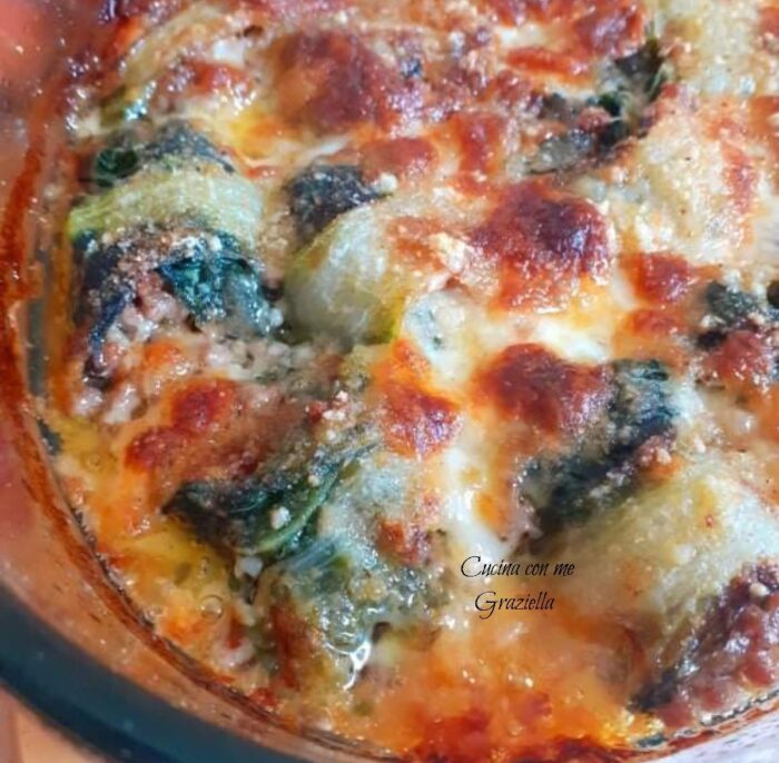 Involtini di bietola al forno Involtini di bietola al forno