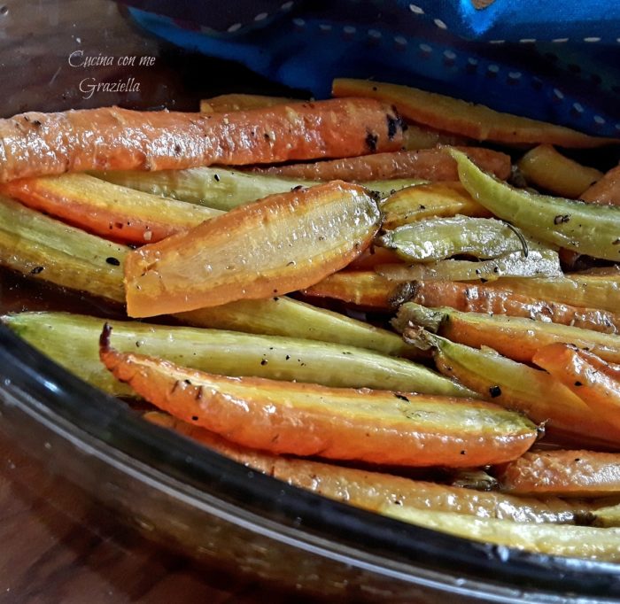 Carote al forno 