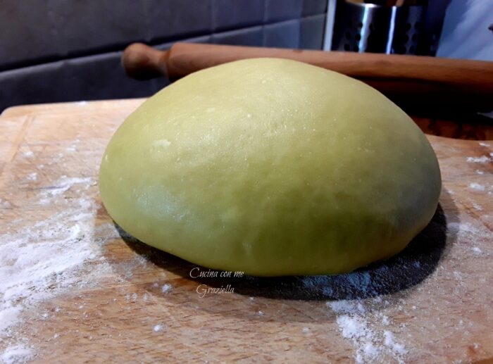 Impasto frolla olio e vino