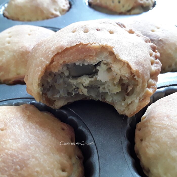 Sformatini in crosta ai carciofi