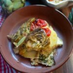 Sformato di carciofi e patate al forno