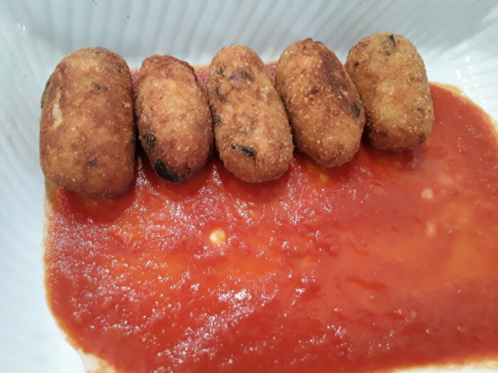 polpette sul sugo in teglia