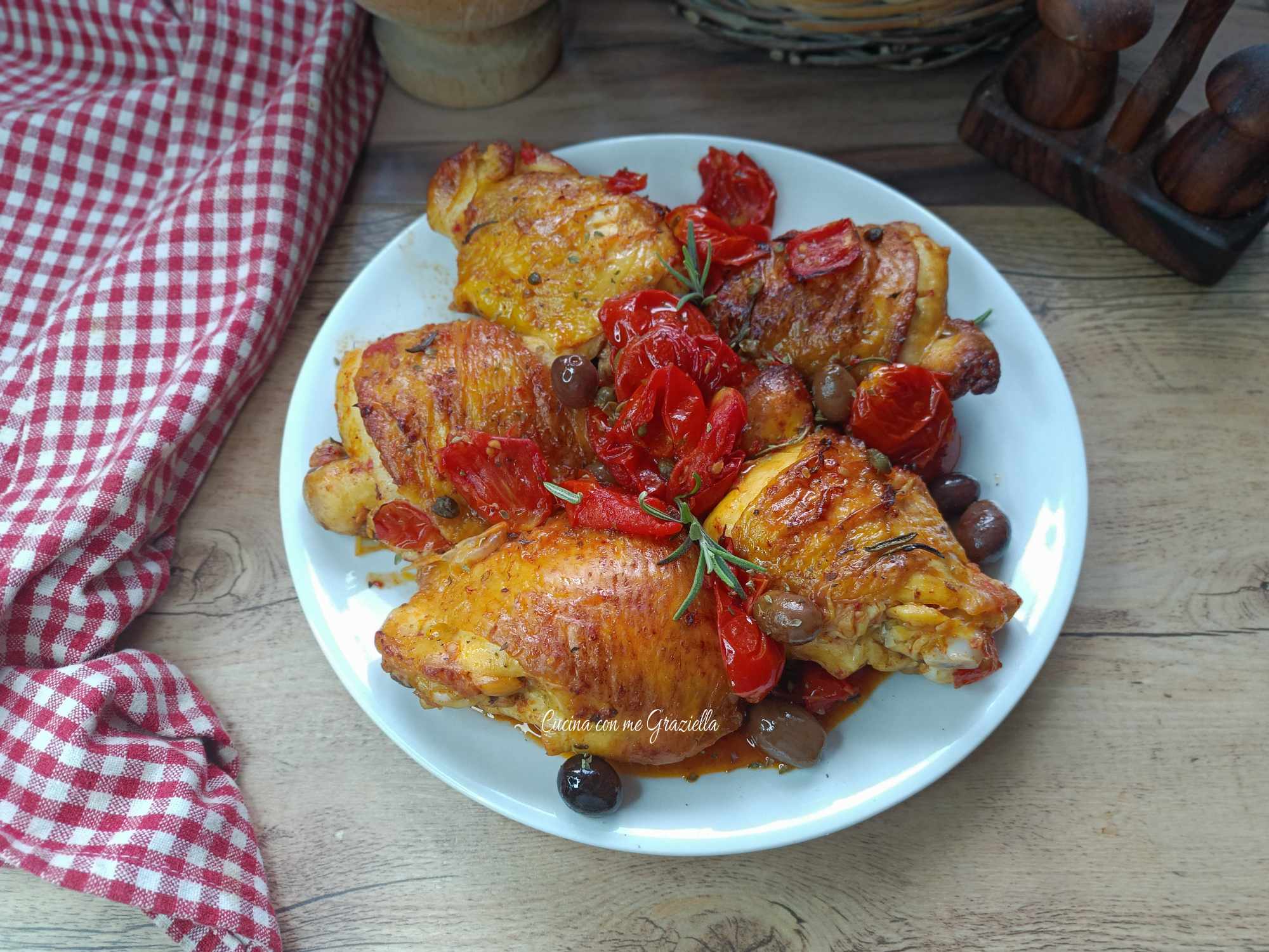 Sovracosce di pollo alla pizzaiola