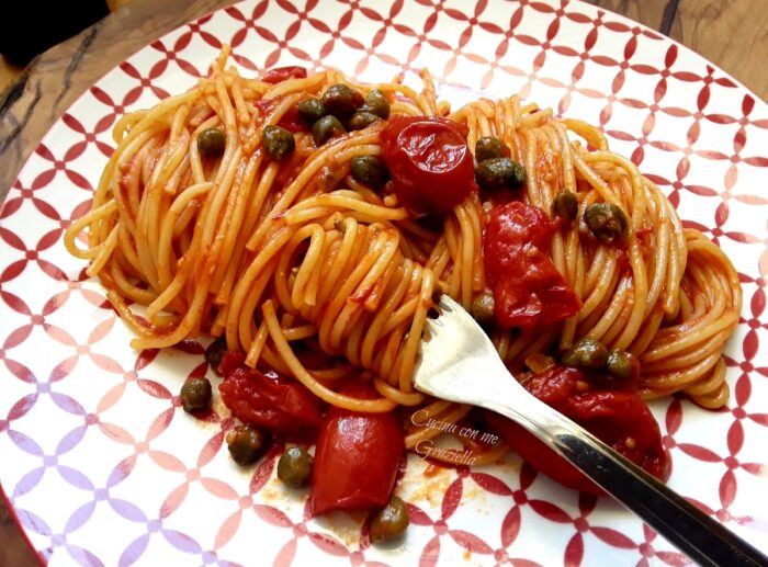 Spaghetti ai capperi
