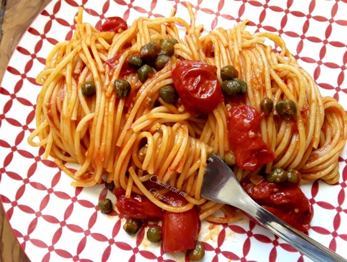 Spaghetti ai capperi