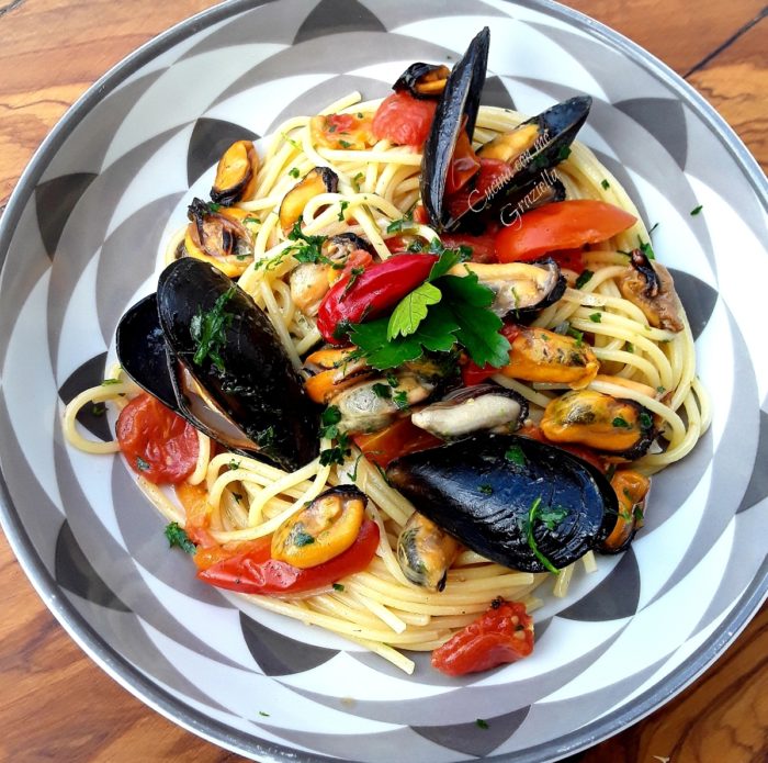 Spaghetti e cozze