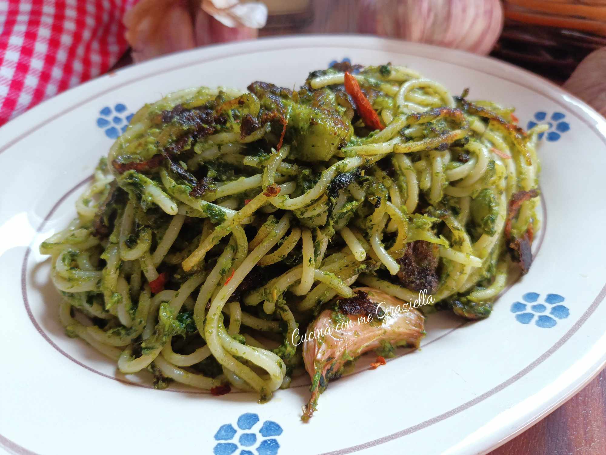 Spaghetti e rape all'assassina