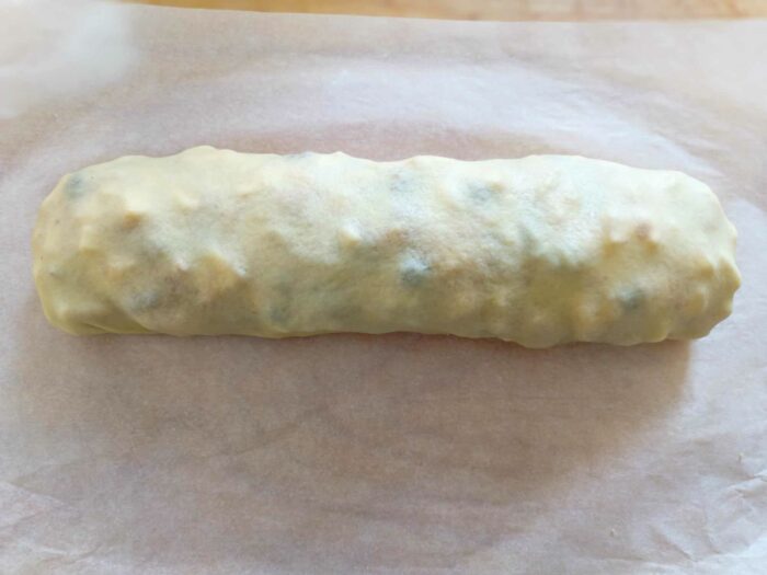 rotolo strudel crudo