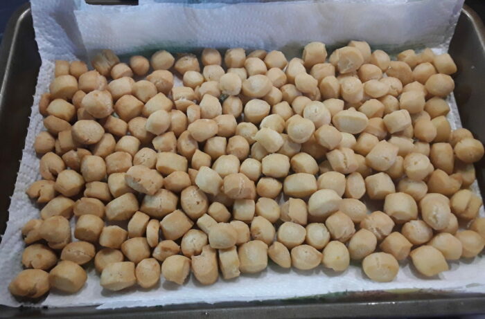 Struffoli cotti