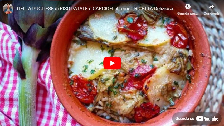 Tiella Riso patate e carciofi