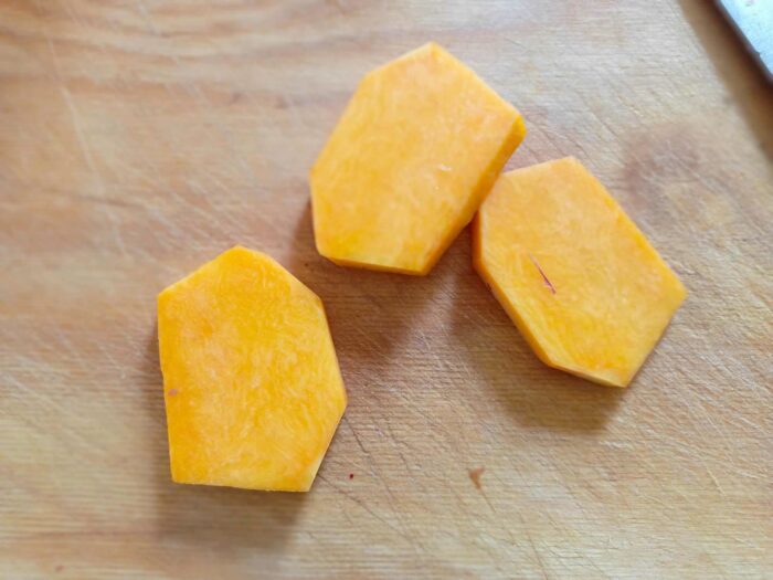 Zucca taglio