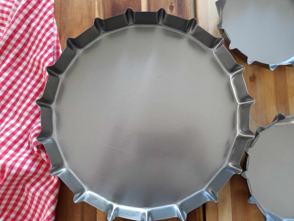 Teglia per focaccia barese da bruciare