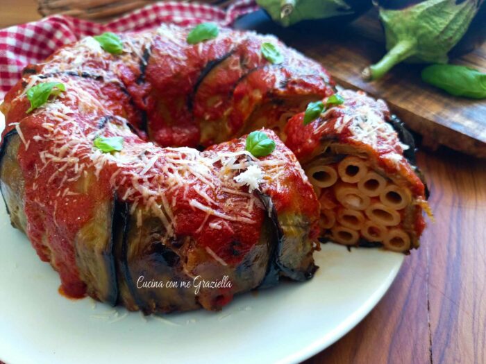 Timballo di melanzane
