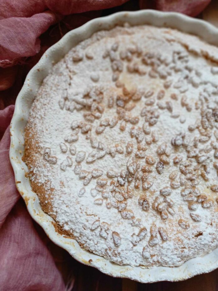 torta della nonna cotta