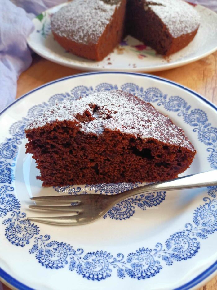 Torta della suocera al cacao