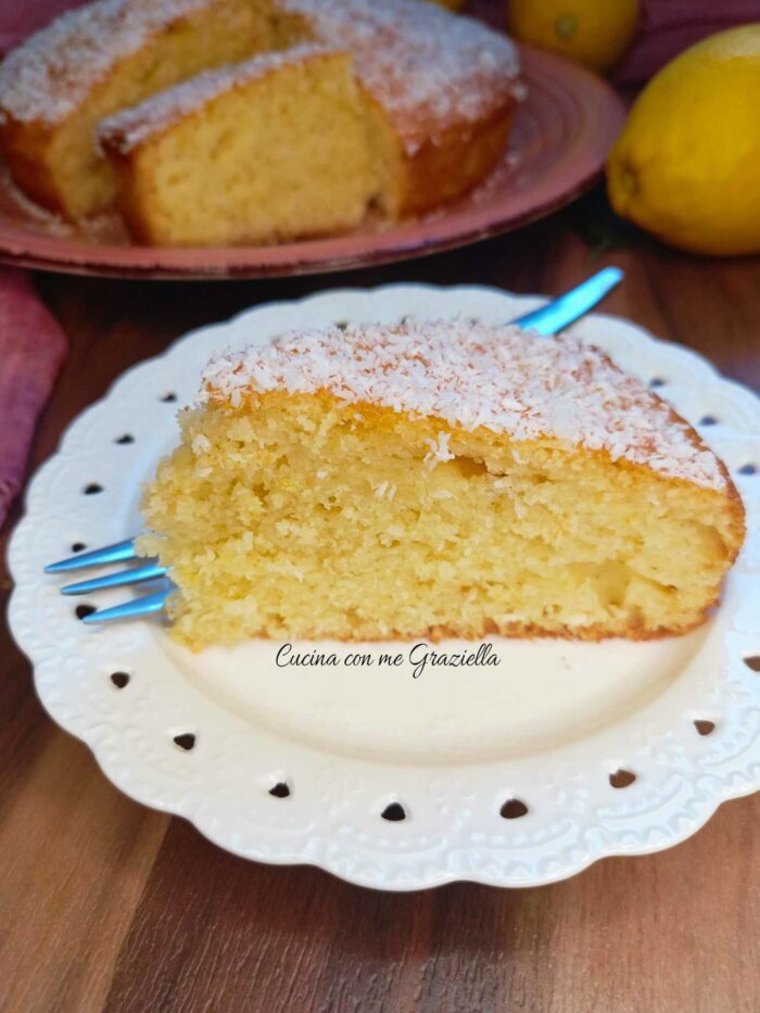 Torta cocco e limone Torta cocco e limone