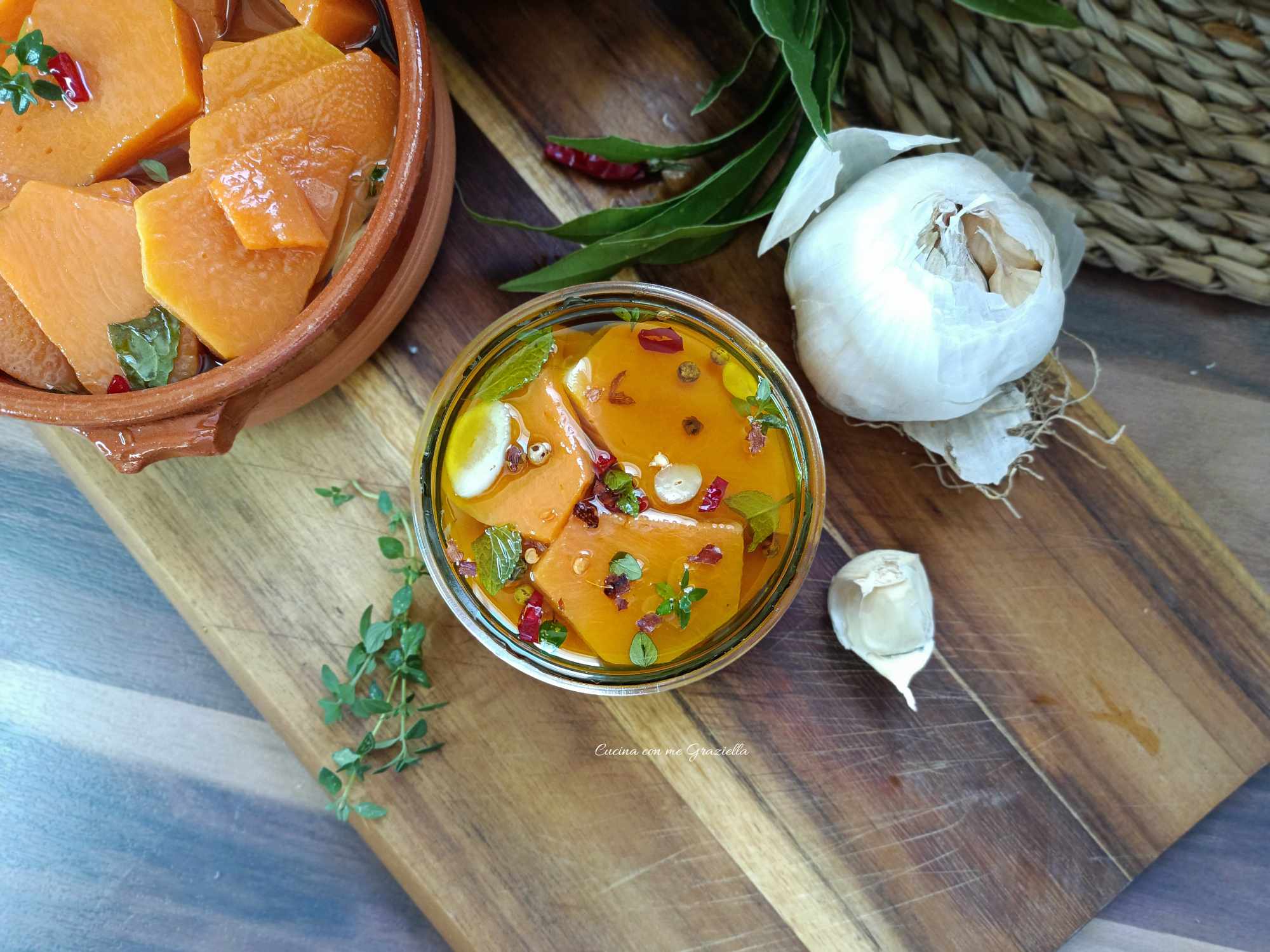zucca sottolio