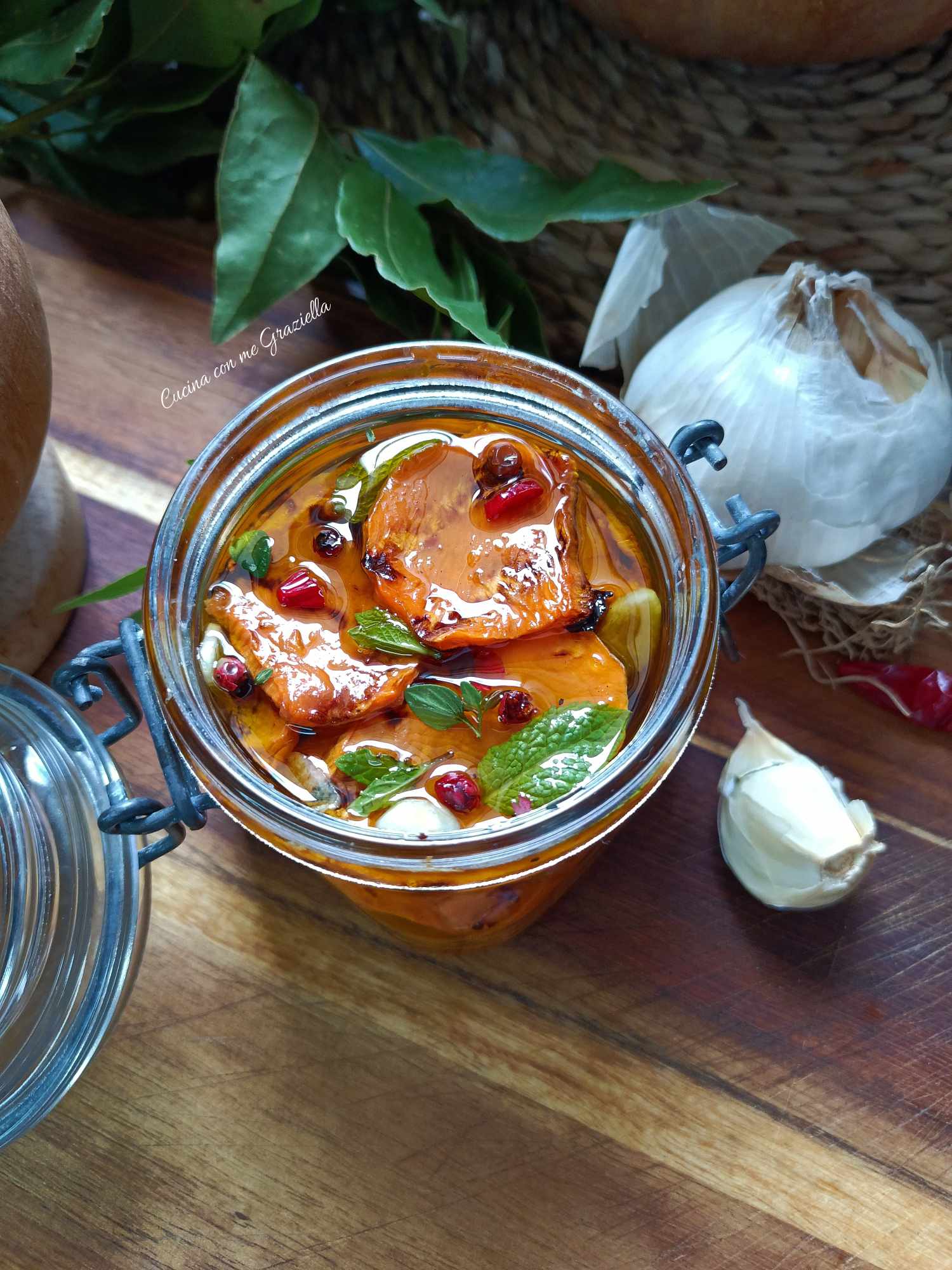 zucca grigliata sott'olio