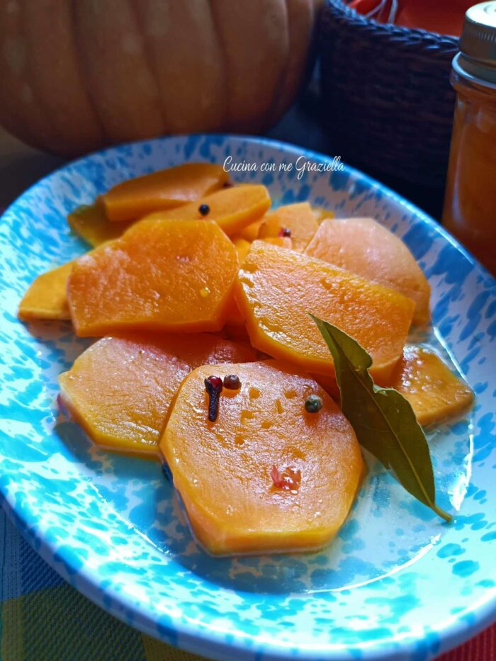 Zucca in agrodolce