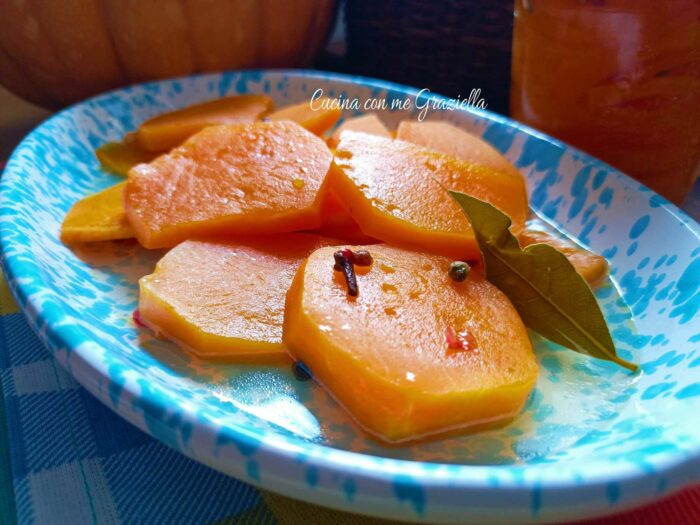 Zucca in agrodolce