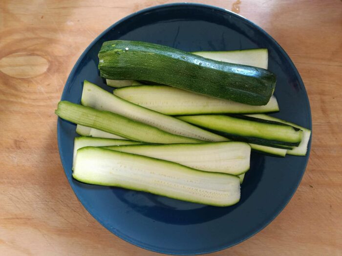 zucchine affettate