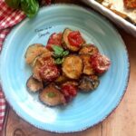 Zucchine e pomodori gratinati al forno