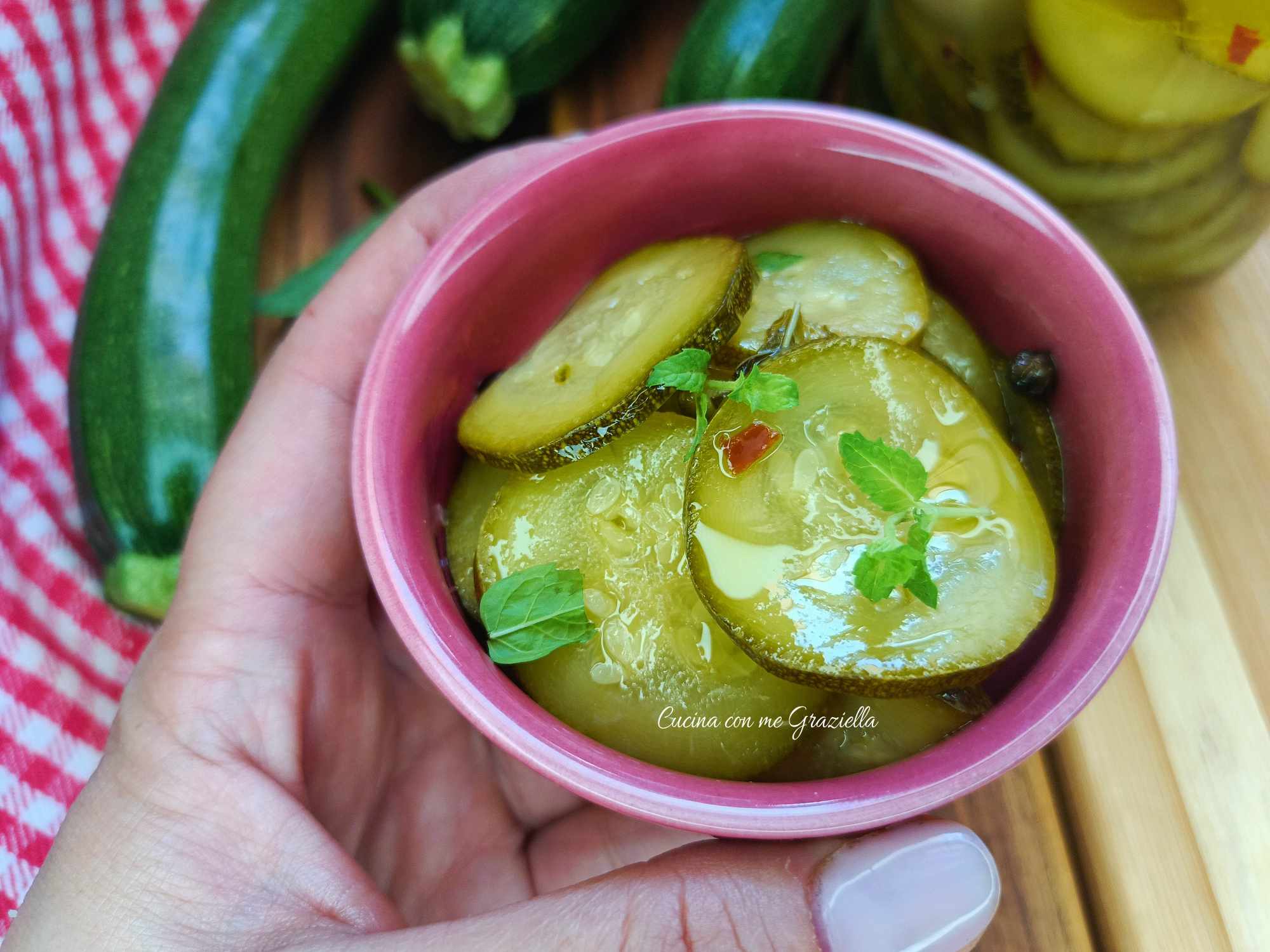 Zucchine in agrodolce