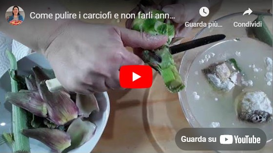 come pulire i carciofi