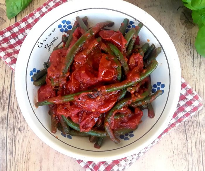 fagiolini alla pugliese