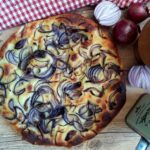 focaccia barese con le cipolle