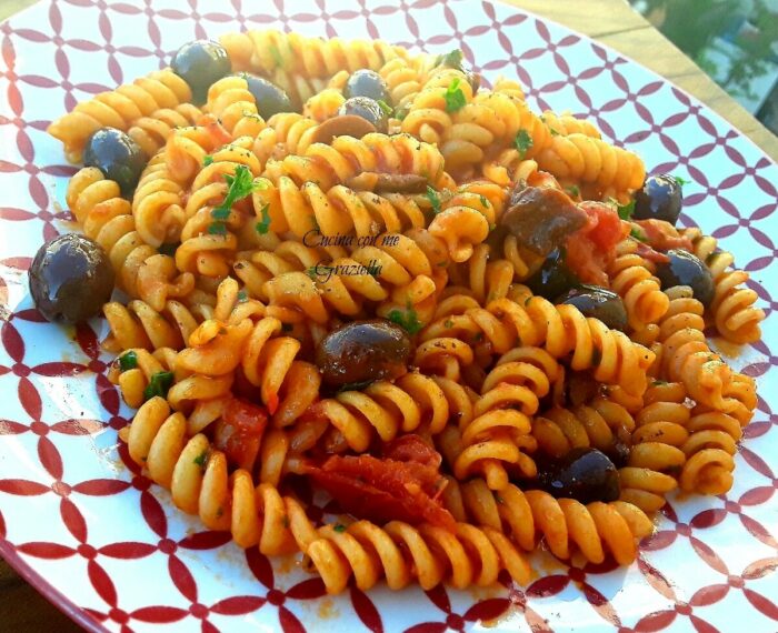Pasta e olive 