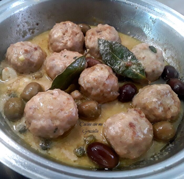 Polpette di carne al vino bianco
