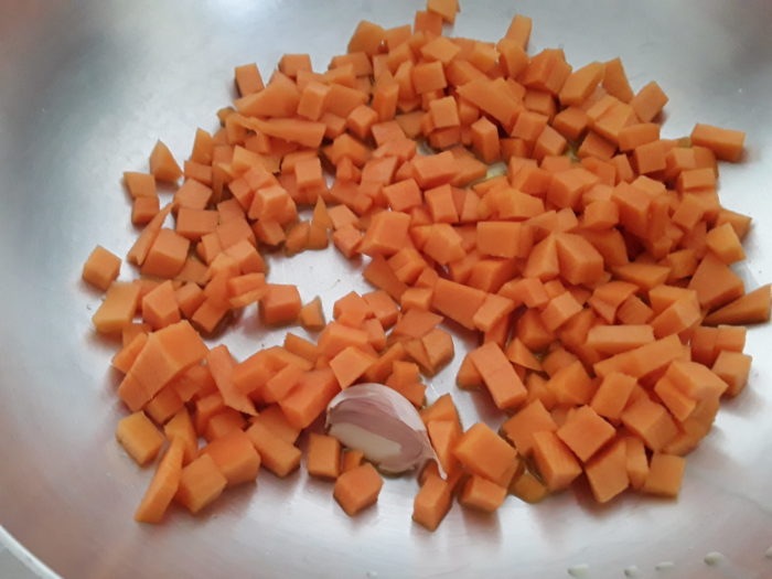 zucca tagliata