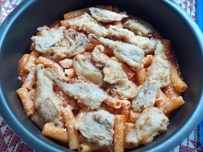 pasta e carciofi