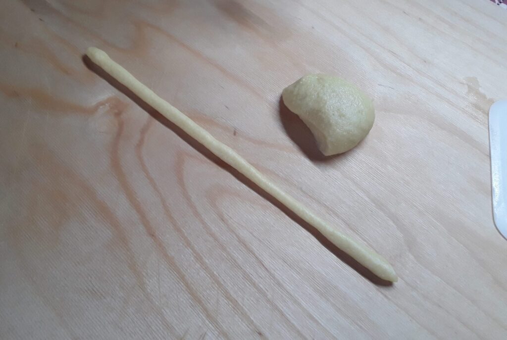 Filoncini di impasto