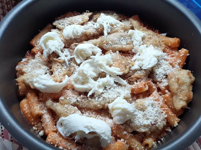 pasta mozzarella e formaggio