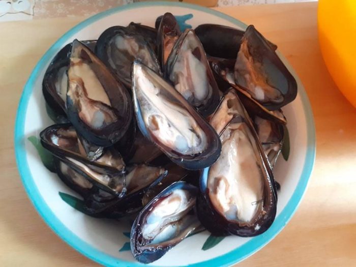 Cozze aperte
