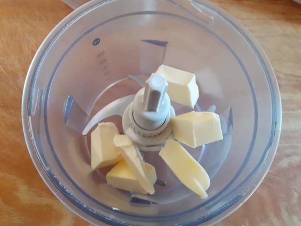burro nel frullatore