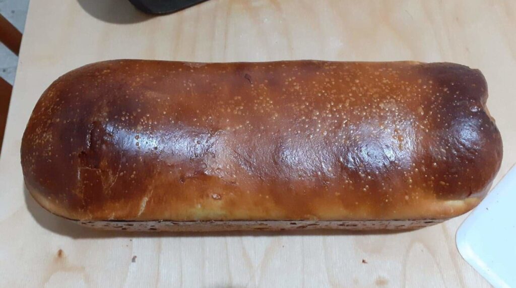 Pan brioche cotto